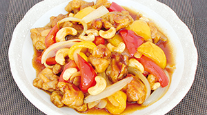 鶏肉のカシューナッツ炒め