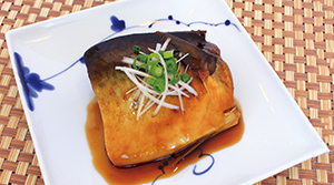 さばの梅黒酢煮