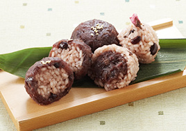 赤飯おはぎ
