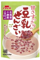 甘さすっきりの豆乳ぜんざい				