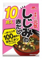 即席家族に元気しじみの赤だし 10食