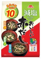 即席みそ汁減塩赤だし えらべる10食