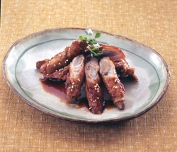 ごぼうの豚肉巻き
