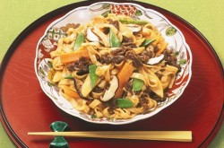 中華風焼ききしめん