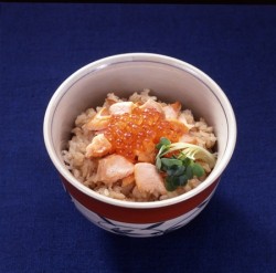 鮭の親子丼