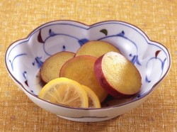 さつまいものレモン煮