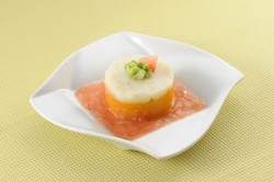 お菓子仕立てサラダ（小麦アレルギー対応レシピ）