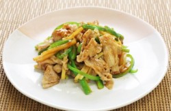 豚肉とピーマンのみそ炒め(みそ風味のチンジャオロース)