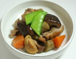 鶏肉と野菜の煮物