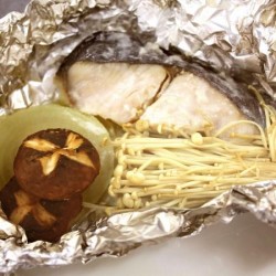 さわらの塩糀ホイル焼き