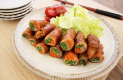 野菜の肉巻き