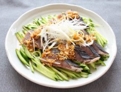 韓国風　カツオのたたき