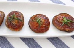 椎茸のみそマヨ焼き