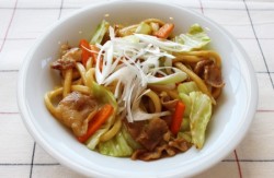 グルテンフリー焼きうどん