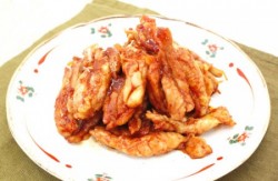 鶏せせりの赤から焼き
