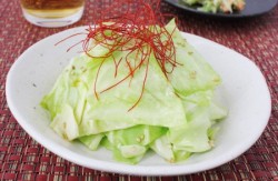 やみつきキャベツ