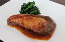 ぶりの照り焼き