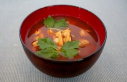 あさりと三つ葉のみそ汁