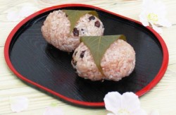 赤飯桜餅