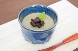 ほうじ茶あま酒プリン
