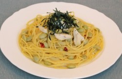 枝豆入りぺぺロンチーノ