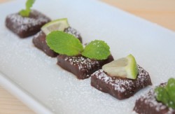 あま酒のライムミント生チョコ(ミルク)