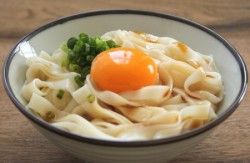 釜玉きしめん