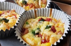 混ぜるだけ！お手軽ピザパン