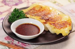 チーズon餃子