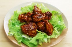 鶏肉のピリ辛みそ焼き
